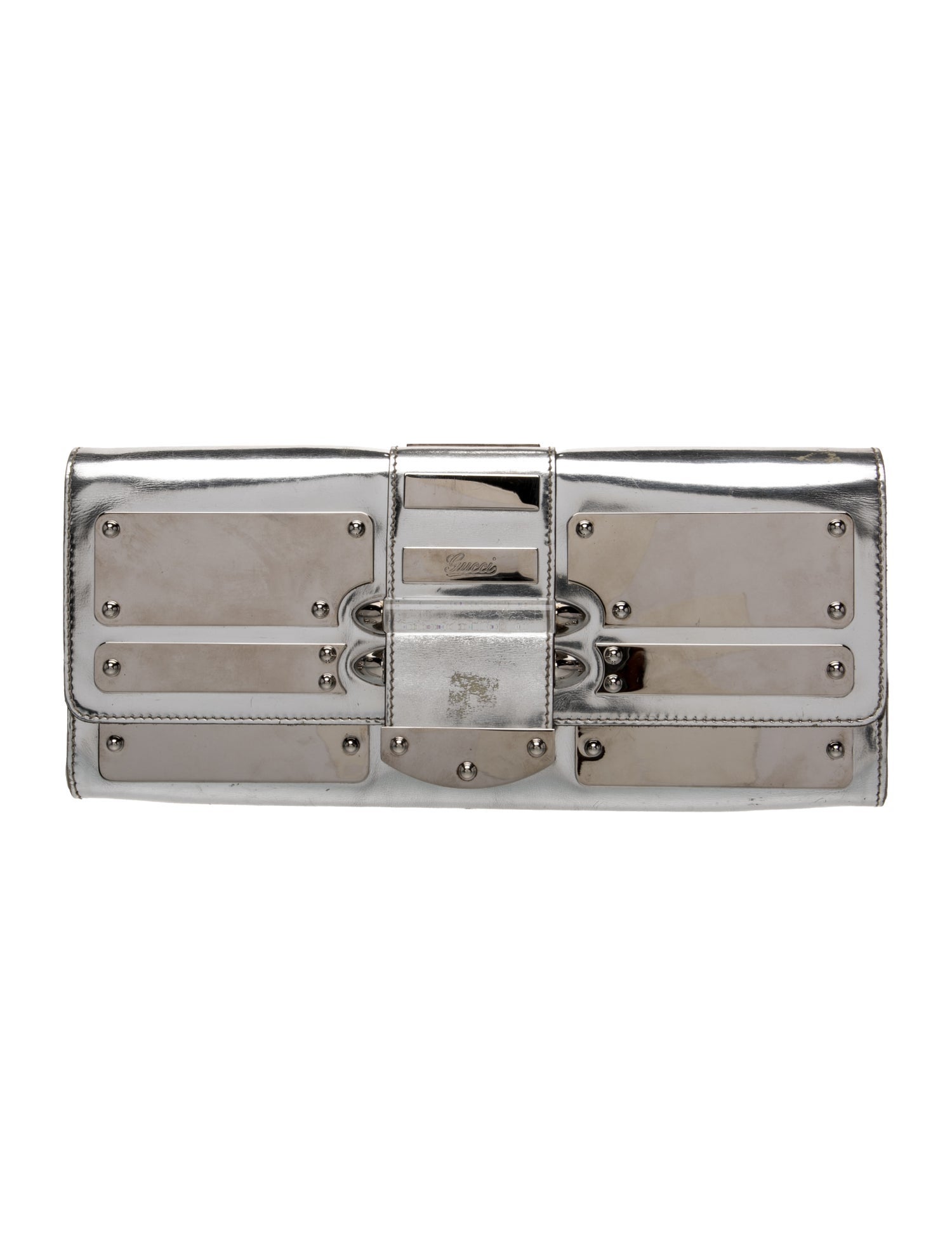 Gucci Patent Leather Minaudière