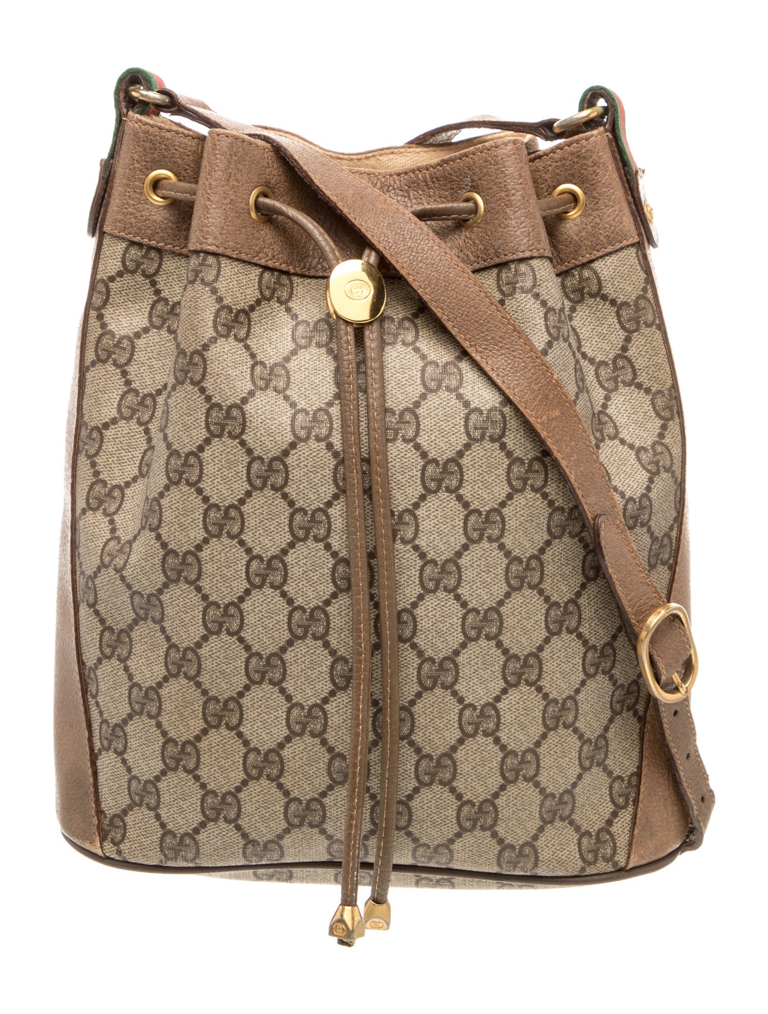 Gucci GG Supreme Bucket Bag Vintage