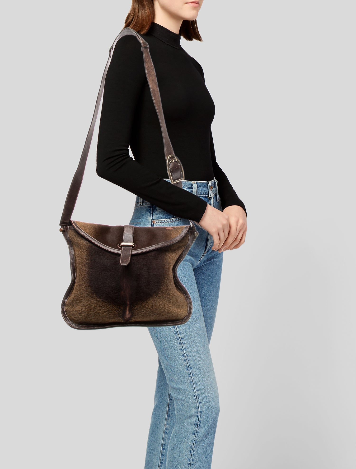 Gucci Ponyhair Messenger Bag Vintage