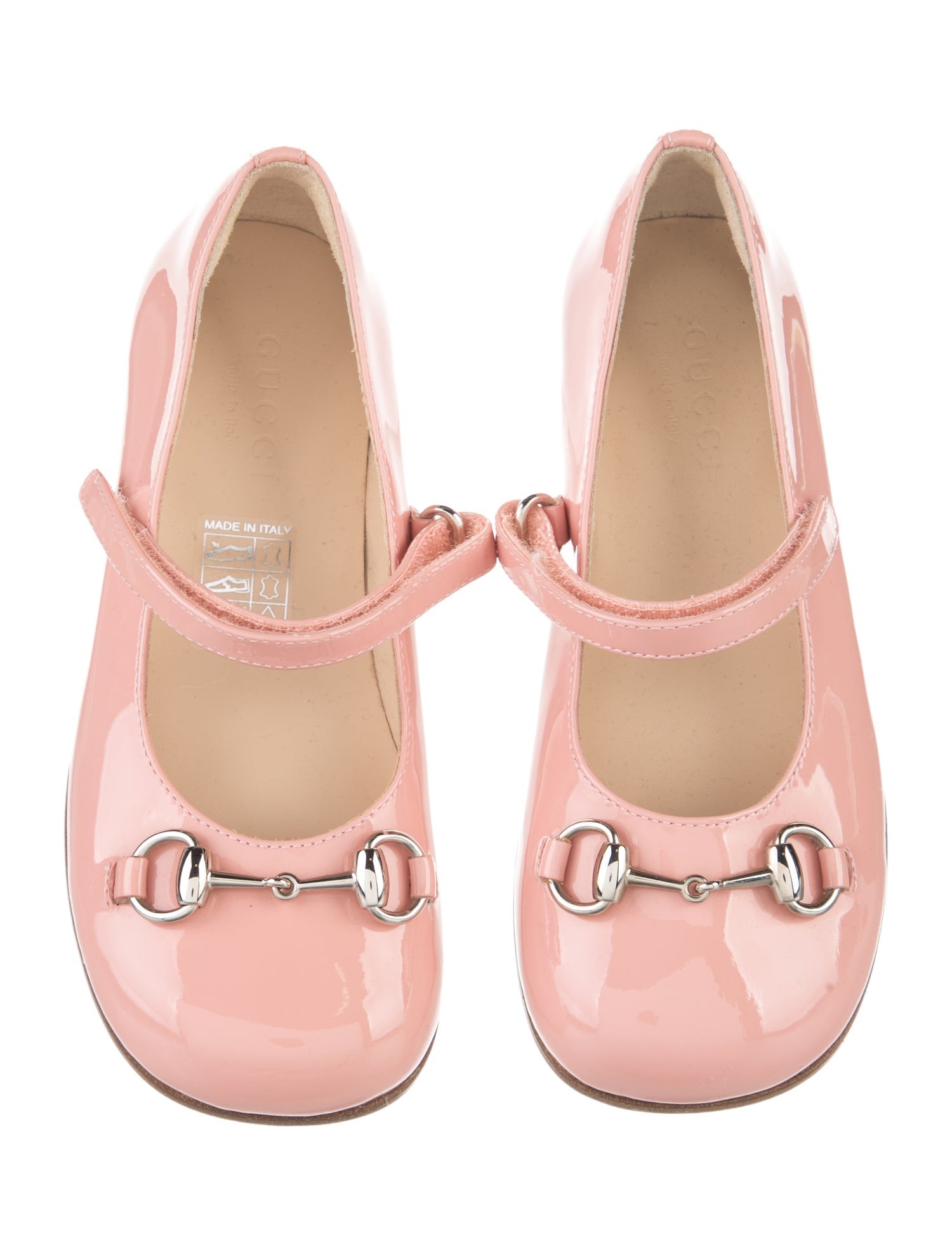 Gucci Girls' Horsebit Patent Leather Mary Janes