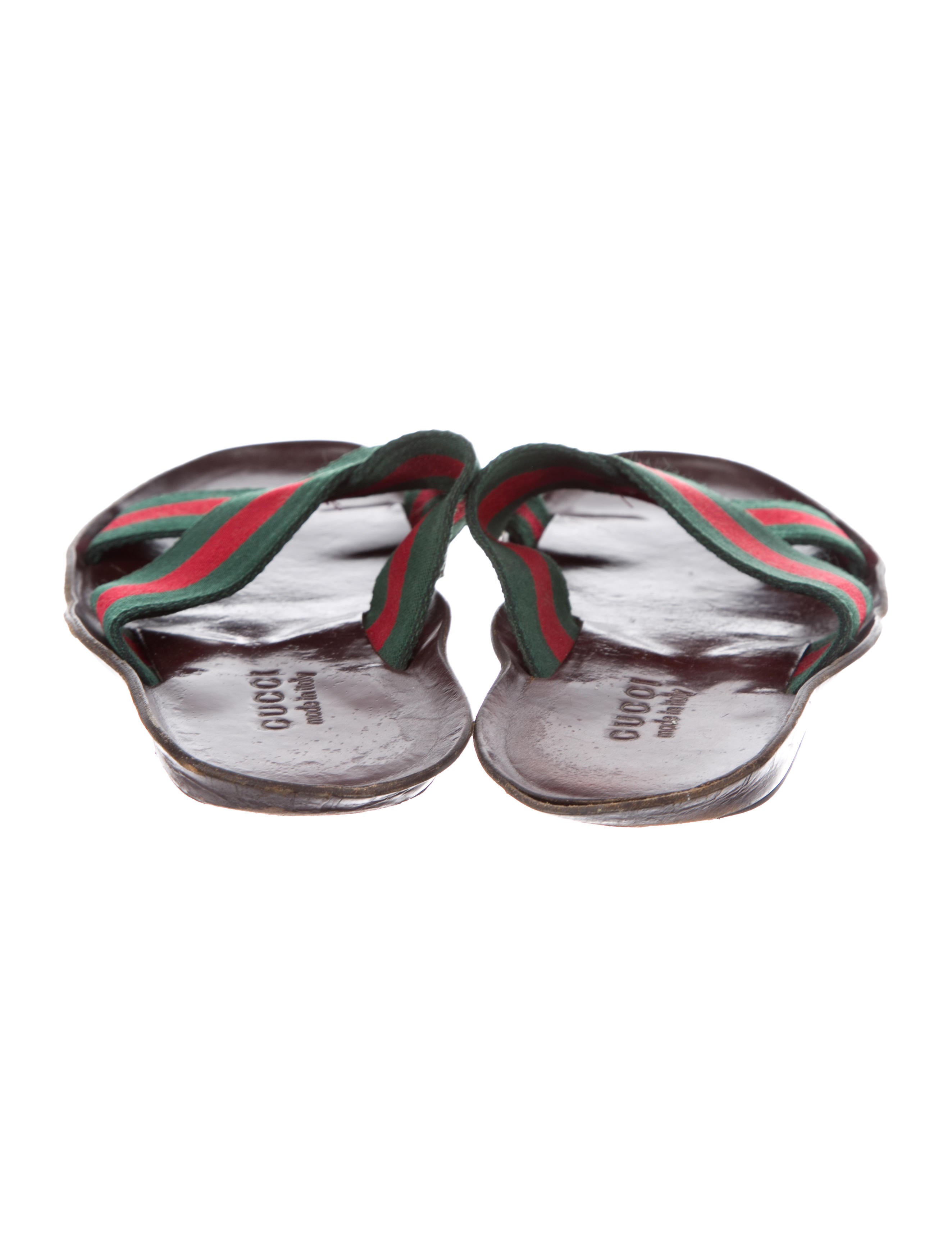 gucci toe post sandals