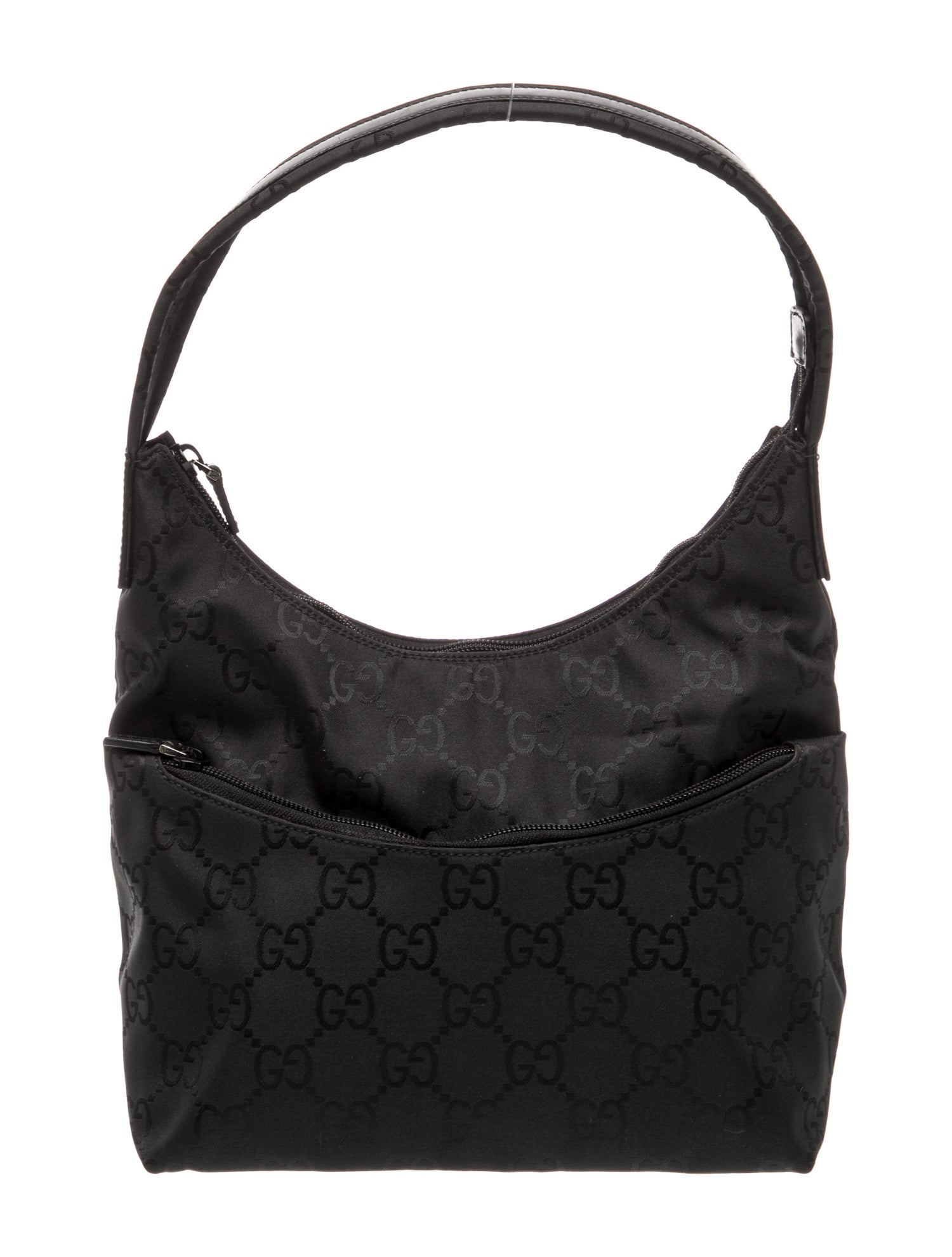 Gucci GG Nylon Shoulder Bag Vintage