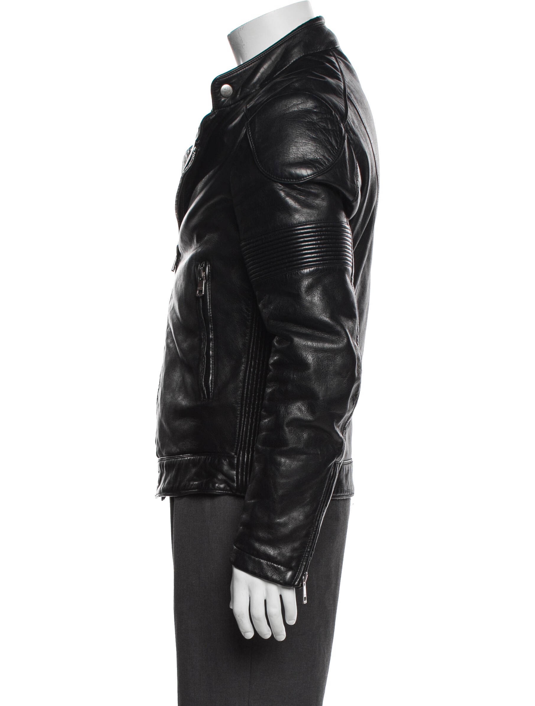 Gucci Leather Moto Jacket