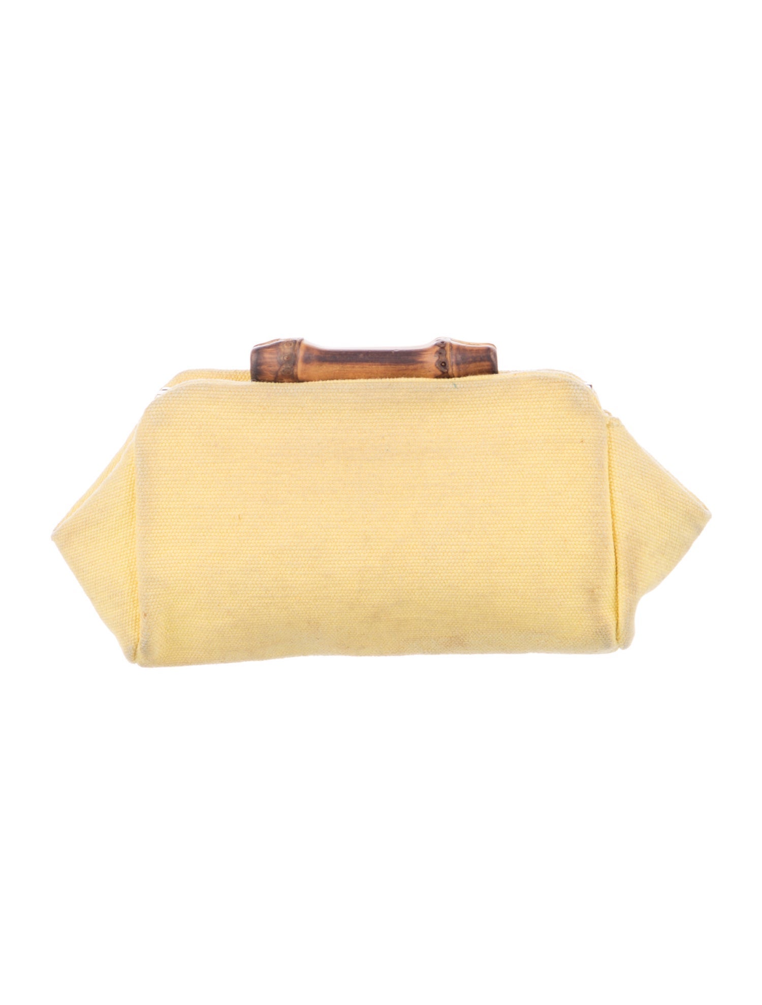 Gucci Bamboo Clasp Wallet Bamboo Accent Pouch