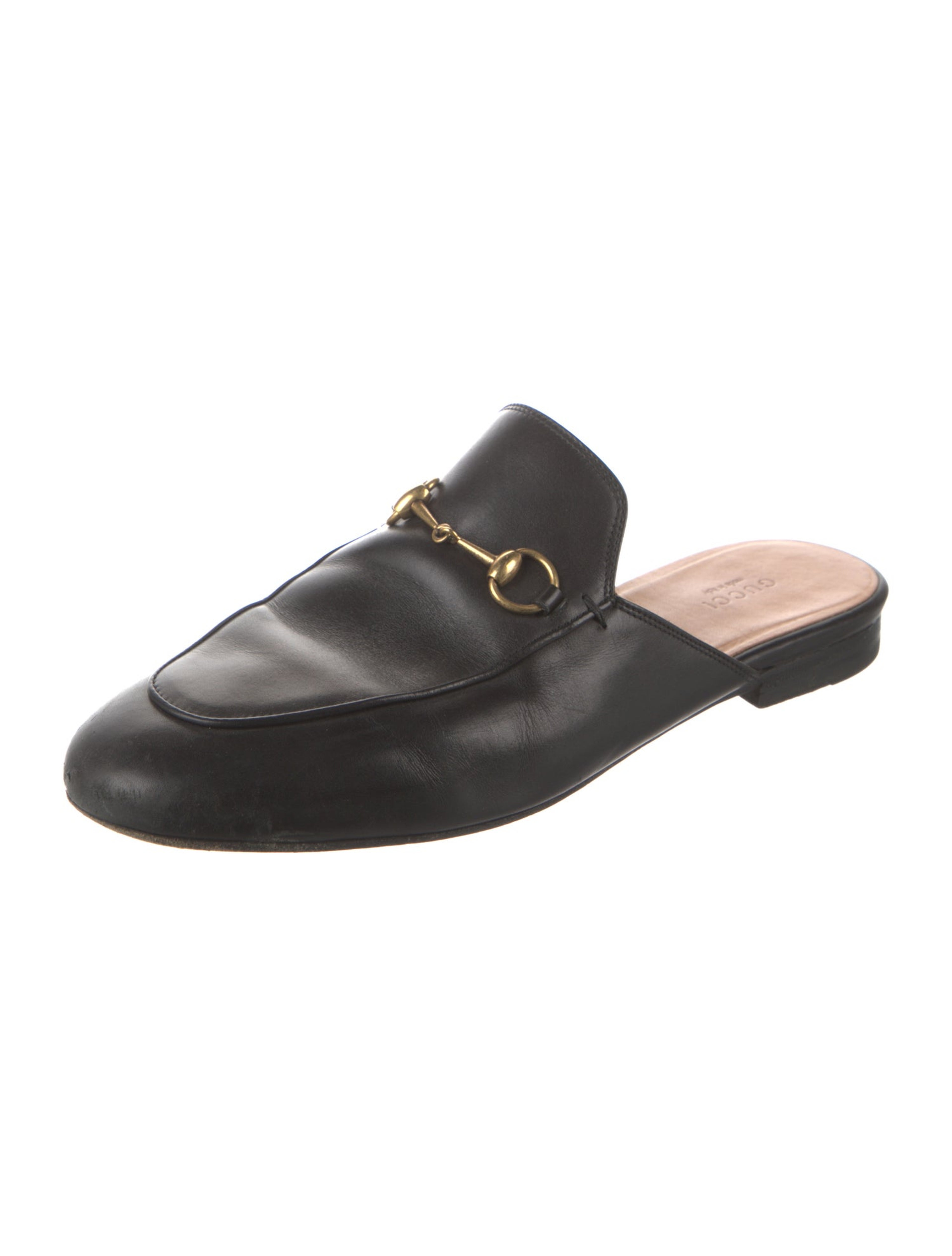 1955 Horsebit Accent Leather Mules