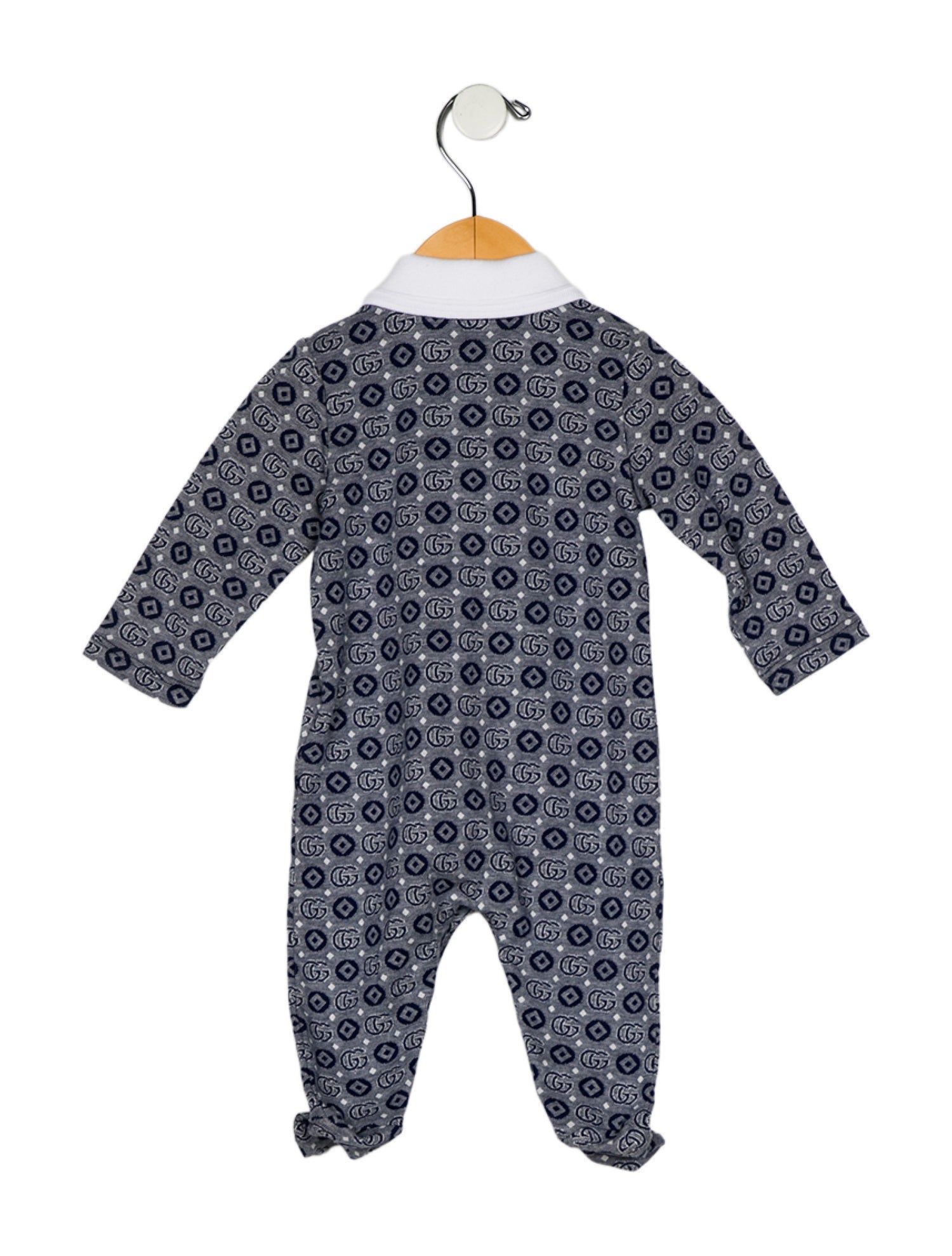 Gucci Cotton blue and white patterned two-piece set w/Tags