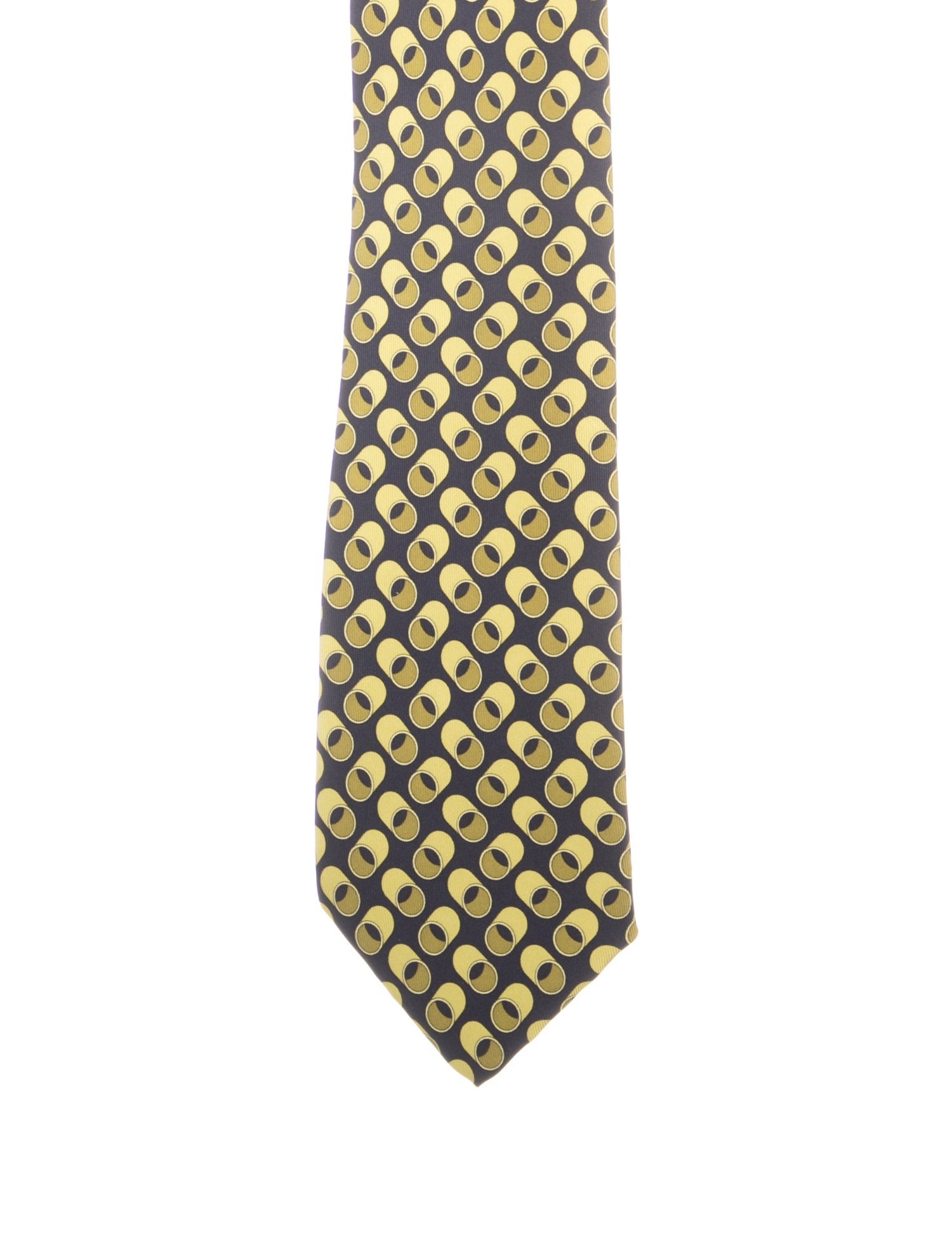 Gucci Gucci Silk Pattern Neck Tie