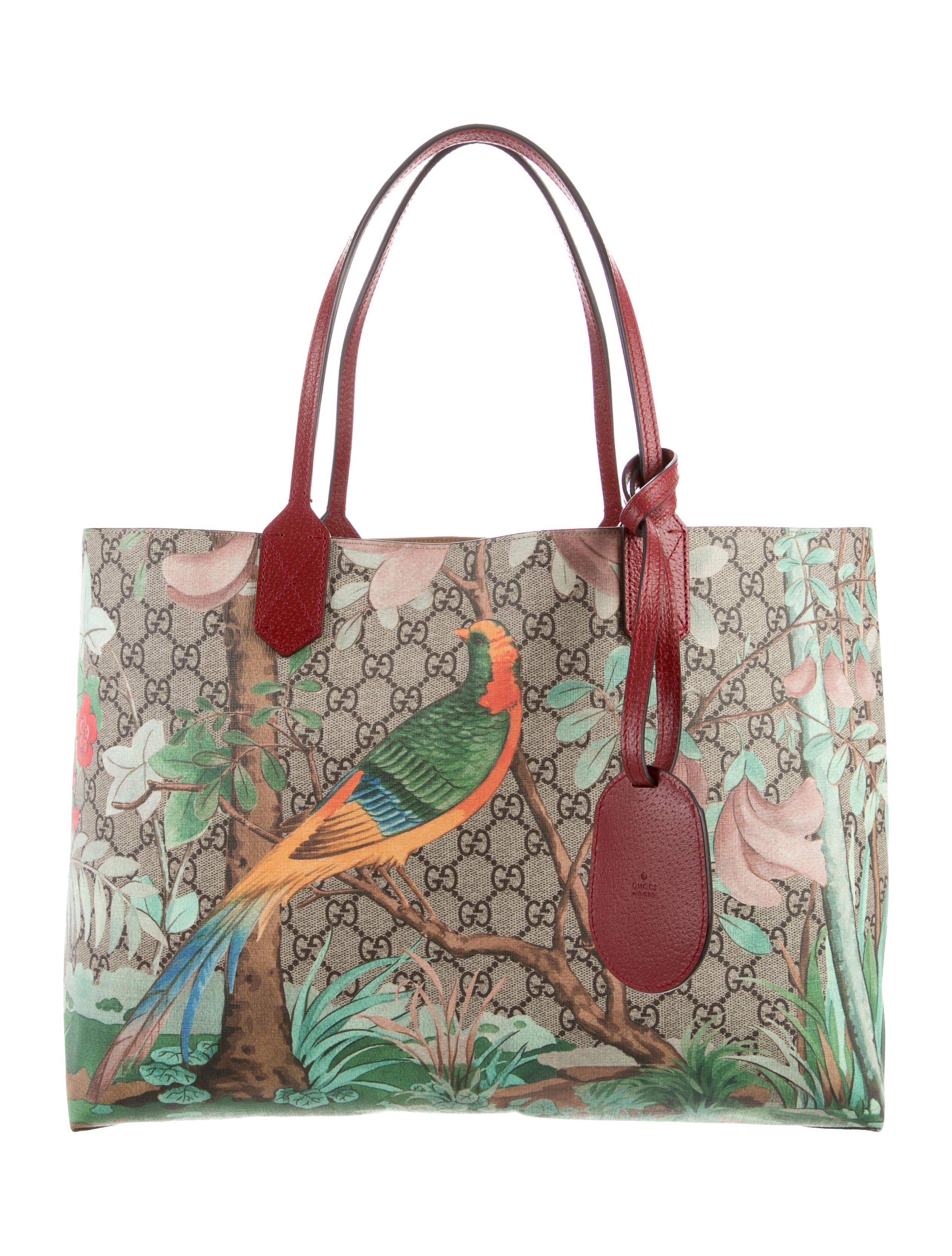 gucci tian tote bag