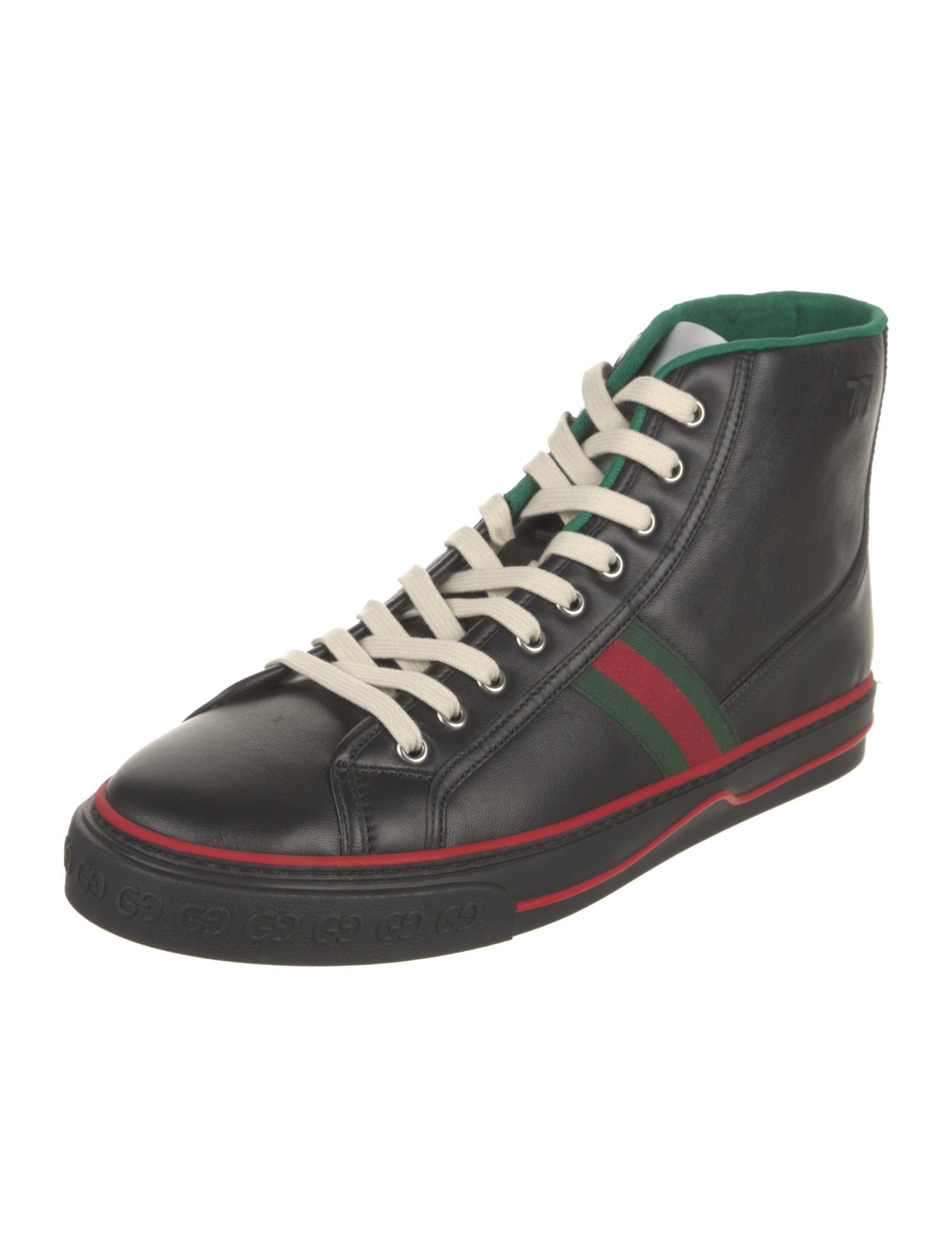 Gucci GG Logo Leather Sneakers