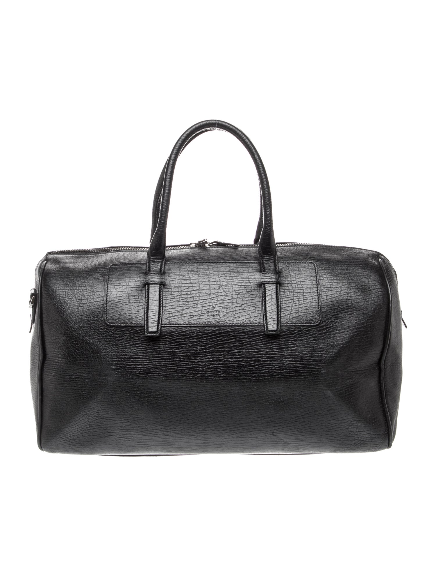Gucci Leather Weekender Bag