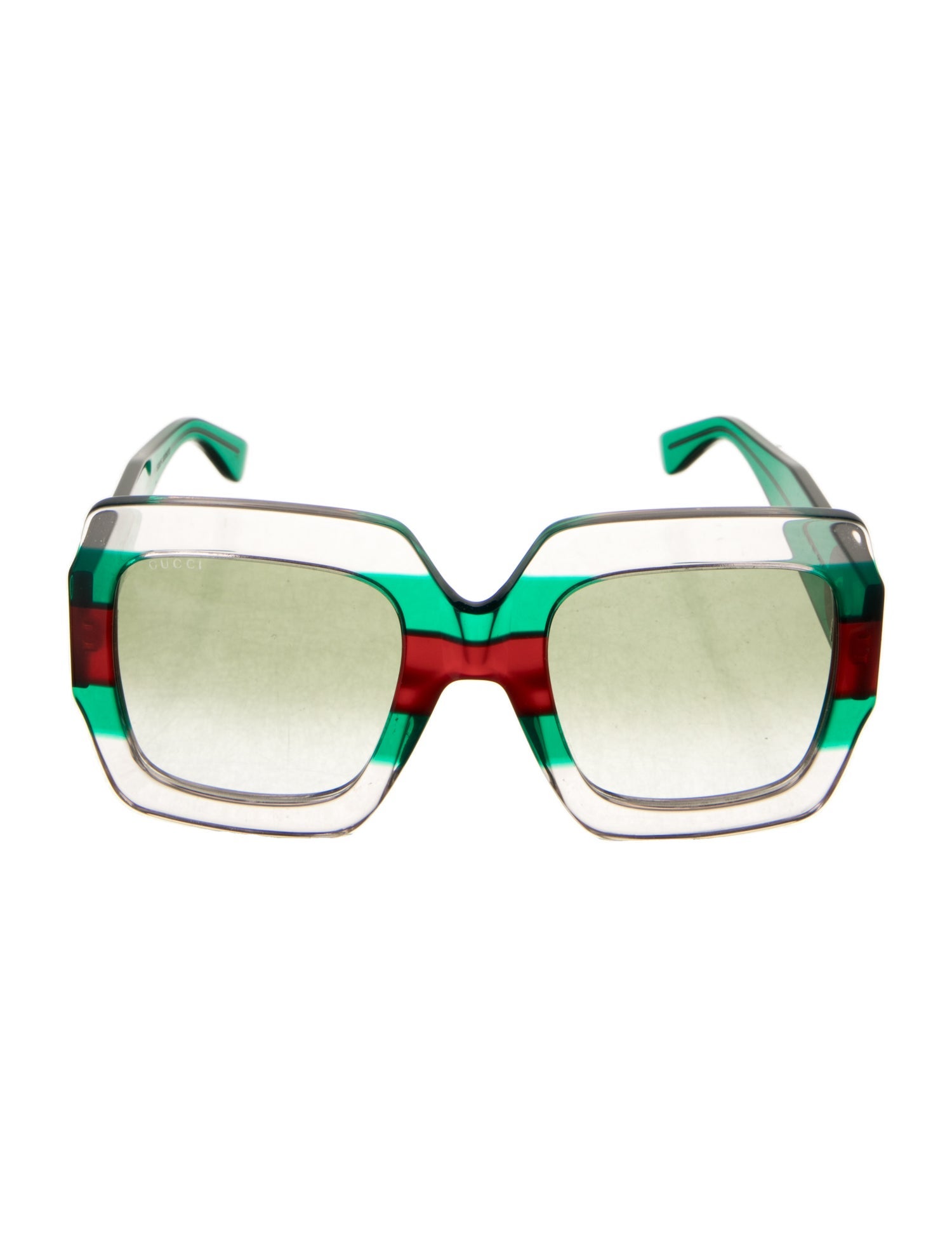 Gucci Square Gradient Sunglasses