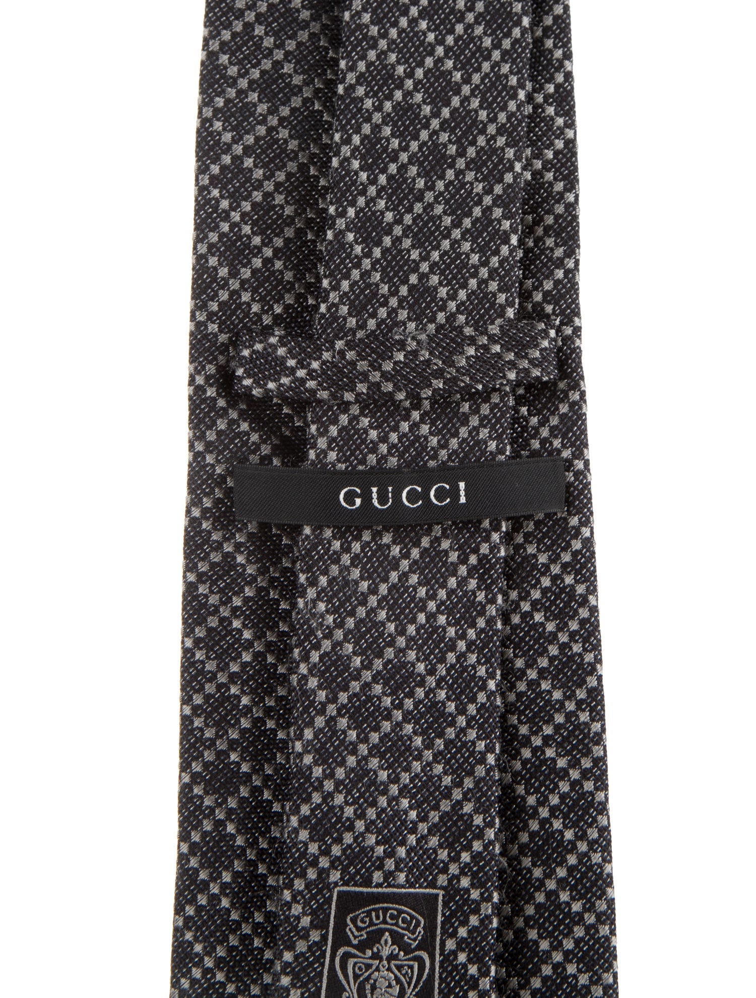 Gucci Pattern Print Necktie