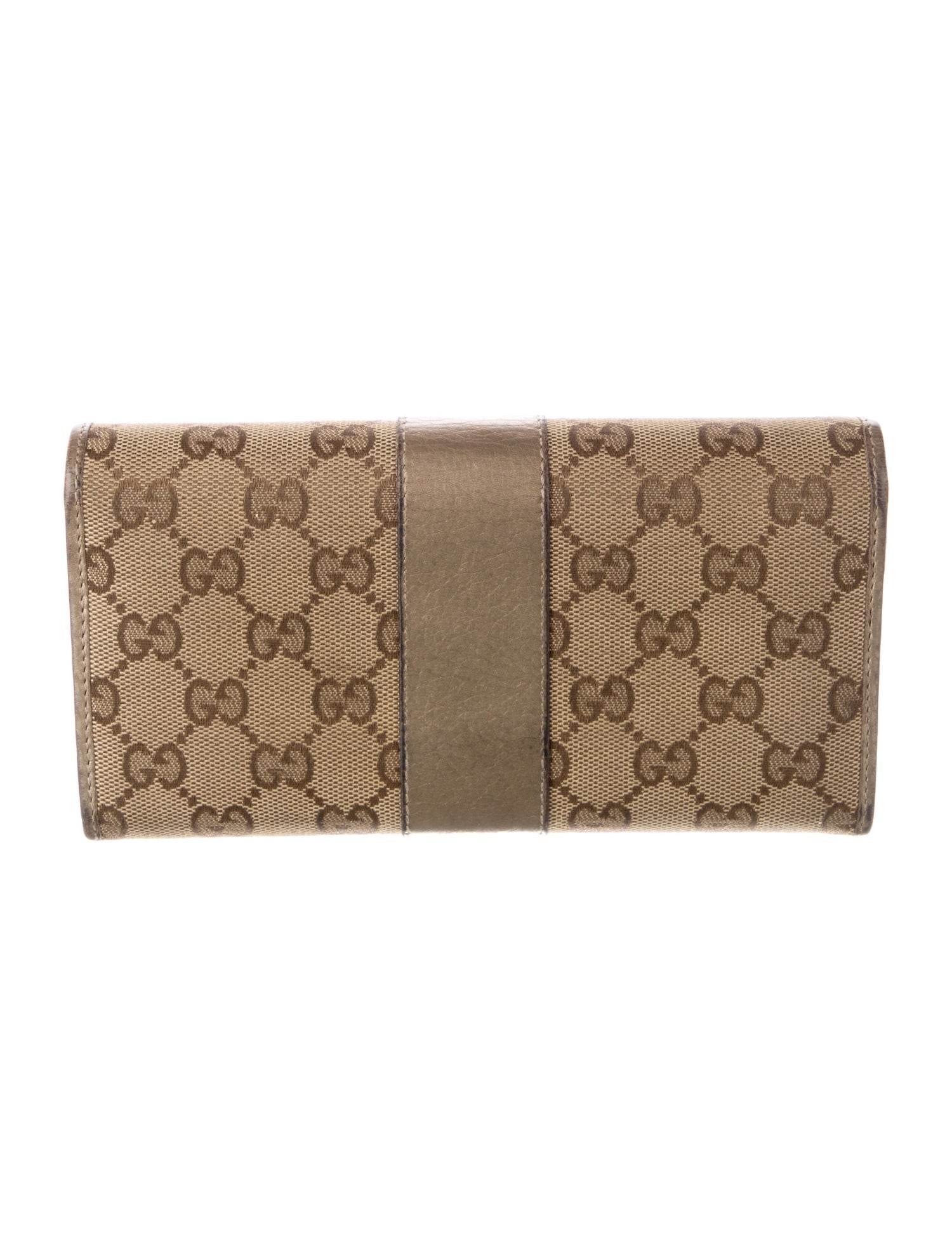 Gucci GG Canvas Canvas Continental Wallet