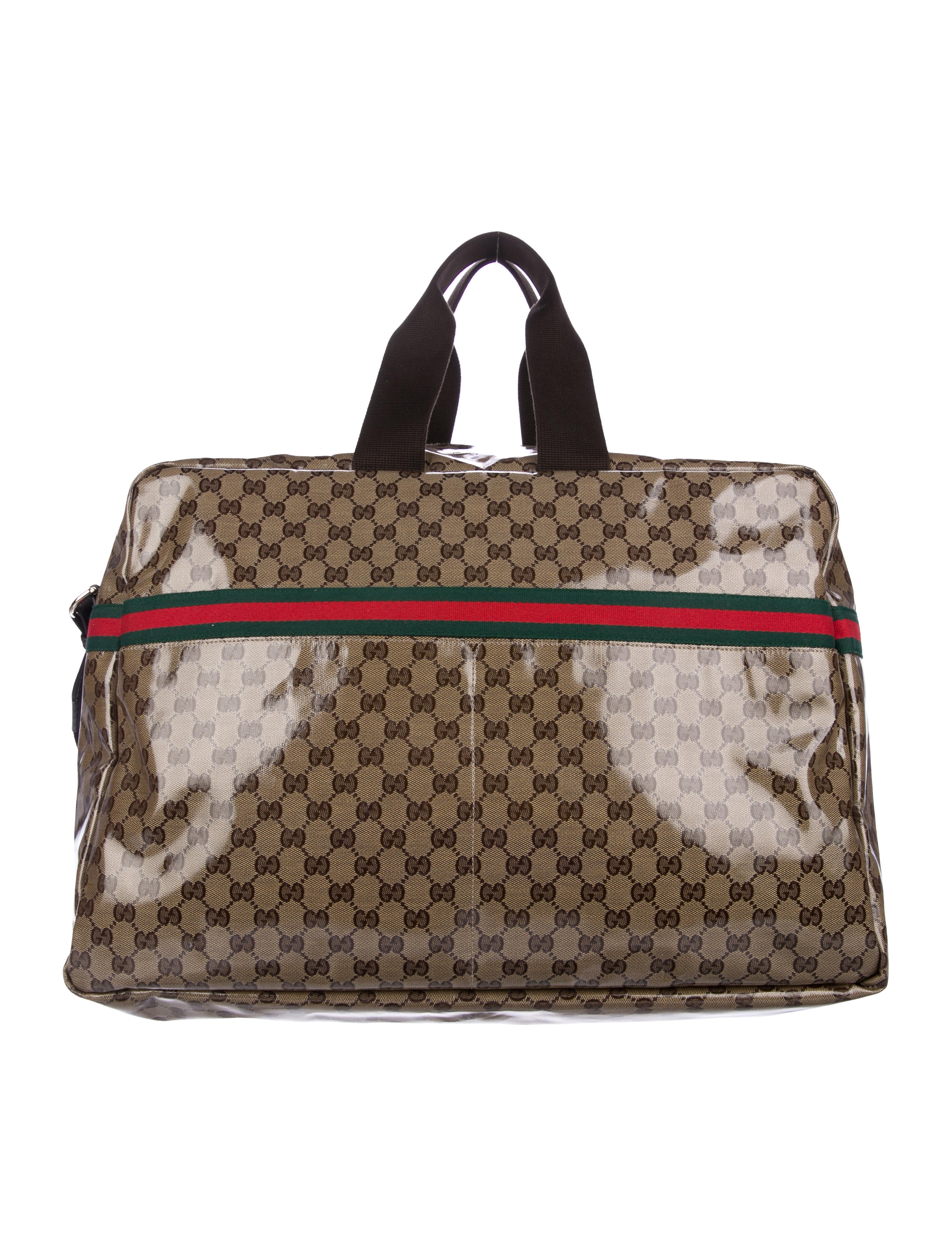 Gucci GG Crystal  XL Duffel Bag Bags GUC213072 The RealReal