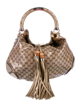 Gucci GG Crystal Indy Hobo