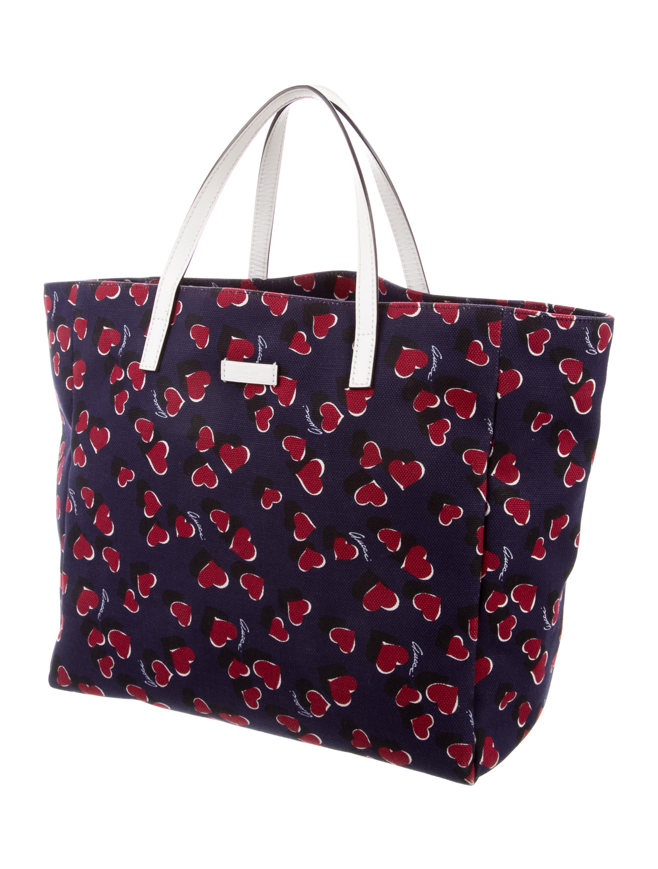 Gucci Canvas Tote Blue Totes, Handbags GUC229825 The RealReal