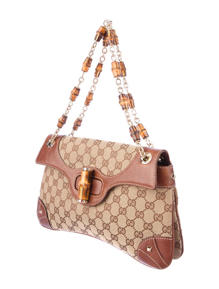 Gucci Tom Ford for Gucci Bamboo Flap Bag - Brown Shoulder Bags