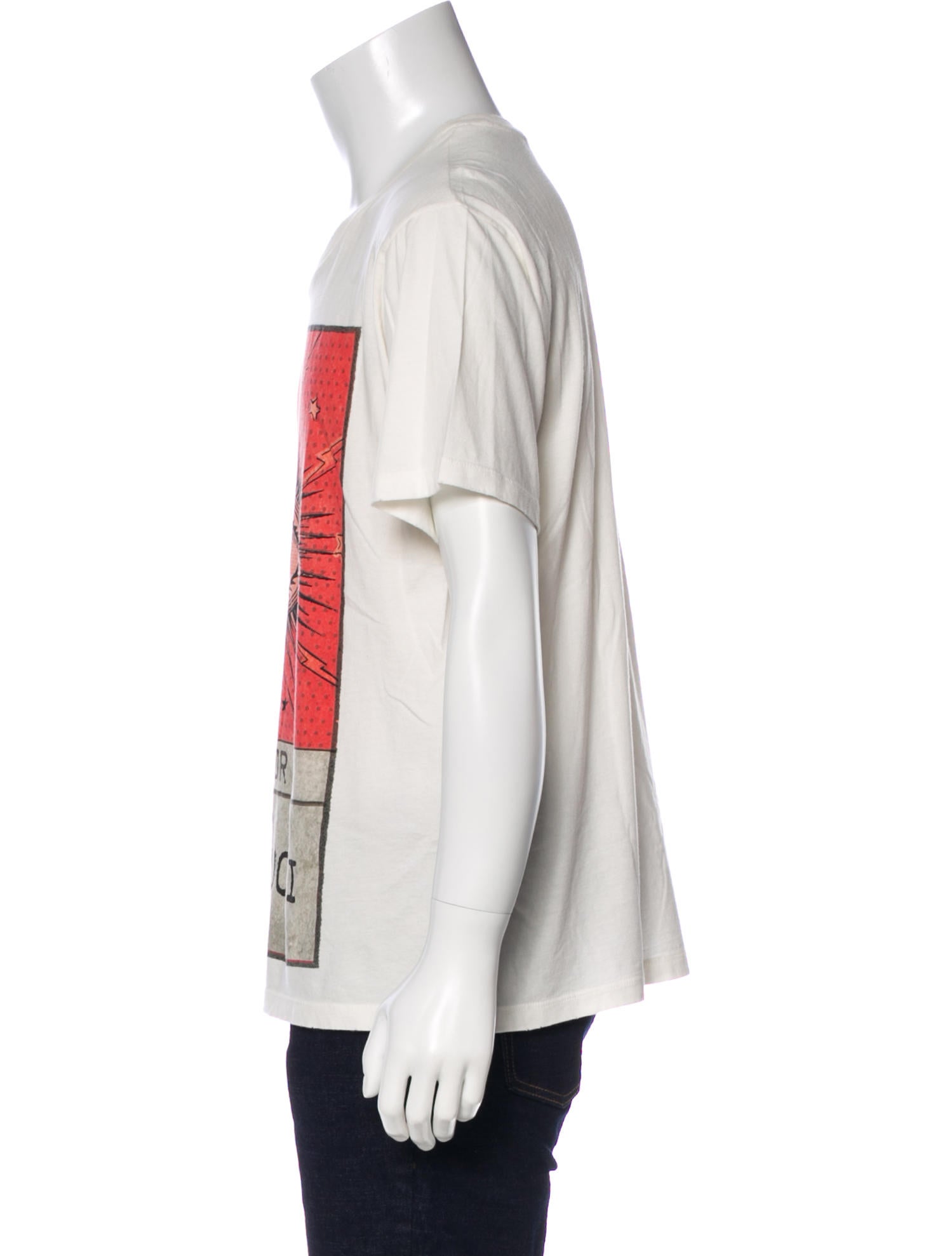 Gucci 2018 Oversize Amour Eye T-Shirt - Neutrals T-Shirts