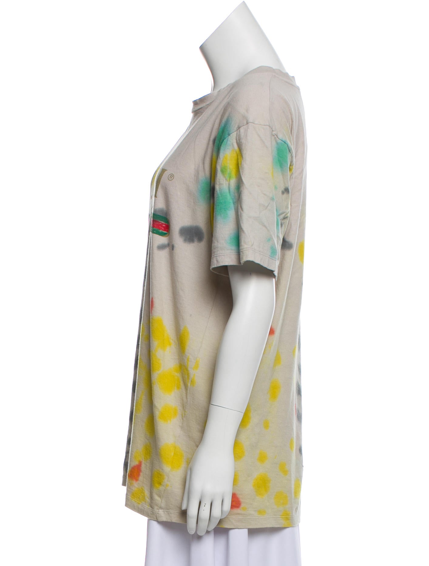 Gucci 2018 Tie-Dye Logo T-Shirt