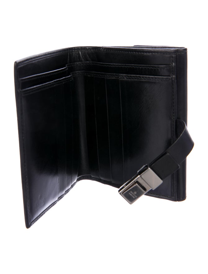 Gucci Vintage Leather Compact Wallet - Accessories - GUC263759 | The
