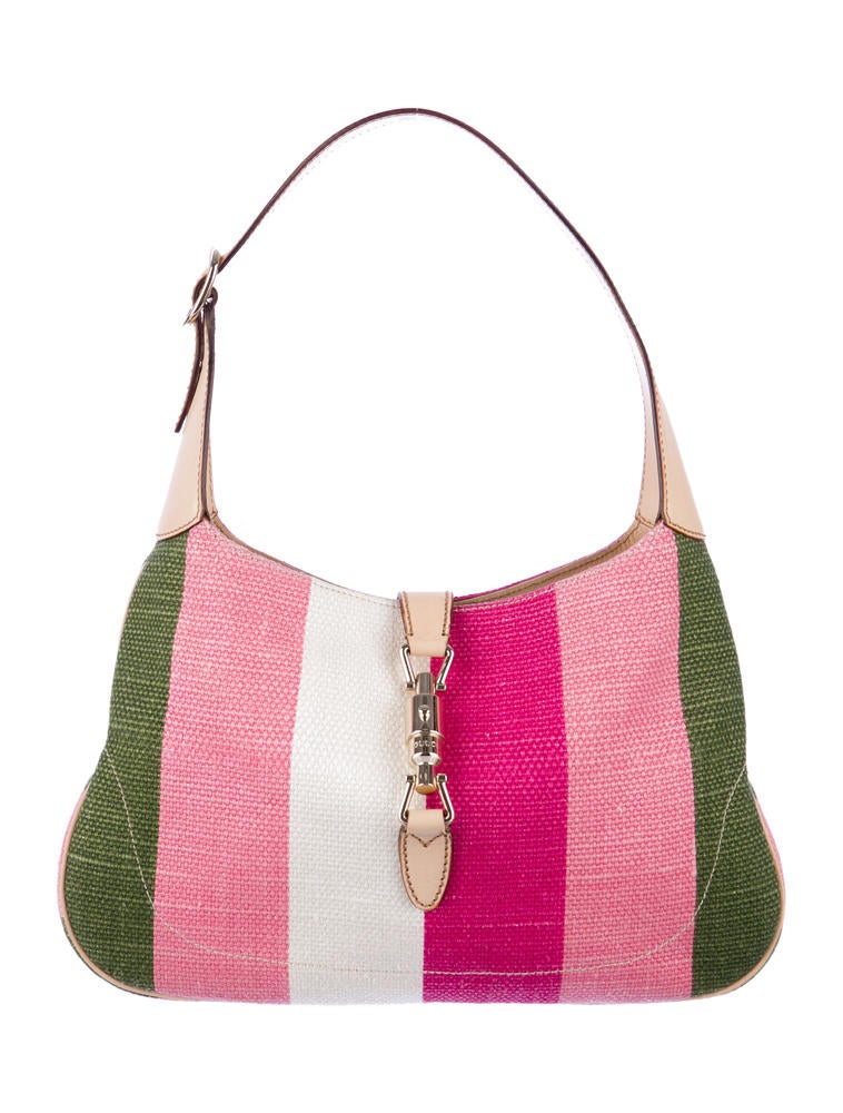 gucci jackie crocodile shoulder bag