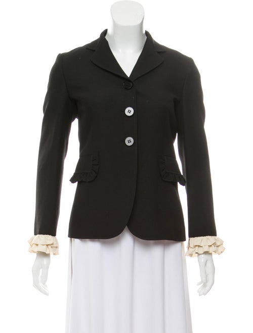 Gucci 2016 Silk Blazer Black
