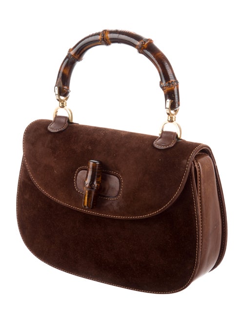 Gucci Vintage Bamboo Handle Bag Handbags GUC267953 The RealReal