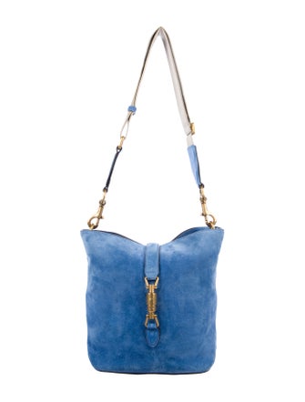 Gucci Jackie Soft Suede Bucket Bag