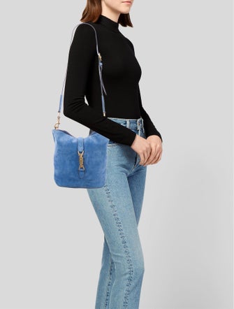 Gucci Jackie Soft Suede Bucket Bag