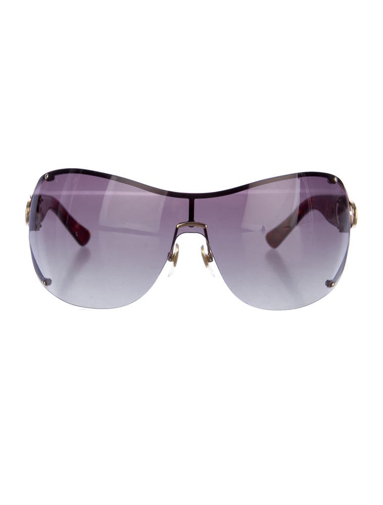 Gucci Shield Sunglasses - Accessories - GUC27625 | The RealReal