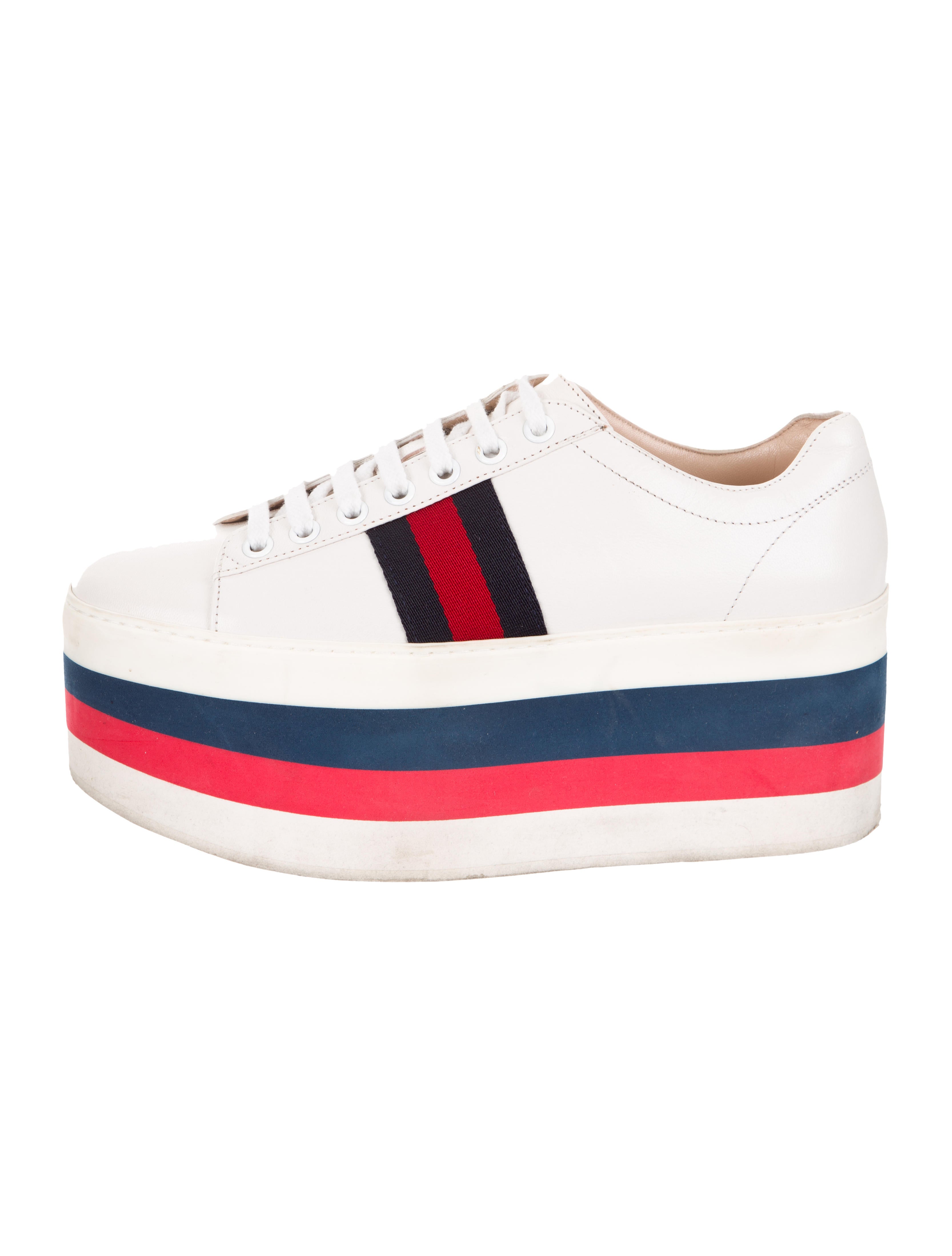 gucci peggy platform sneakers