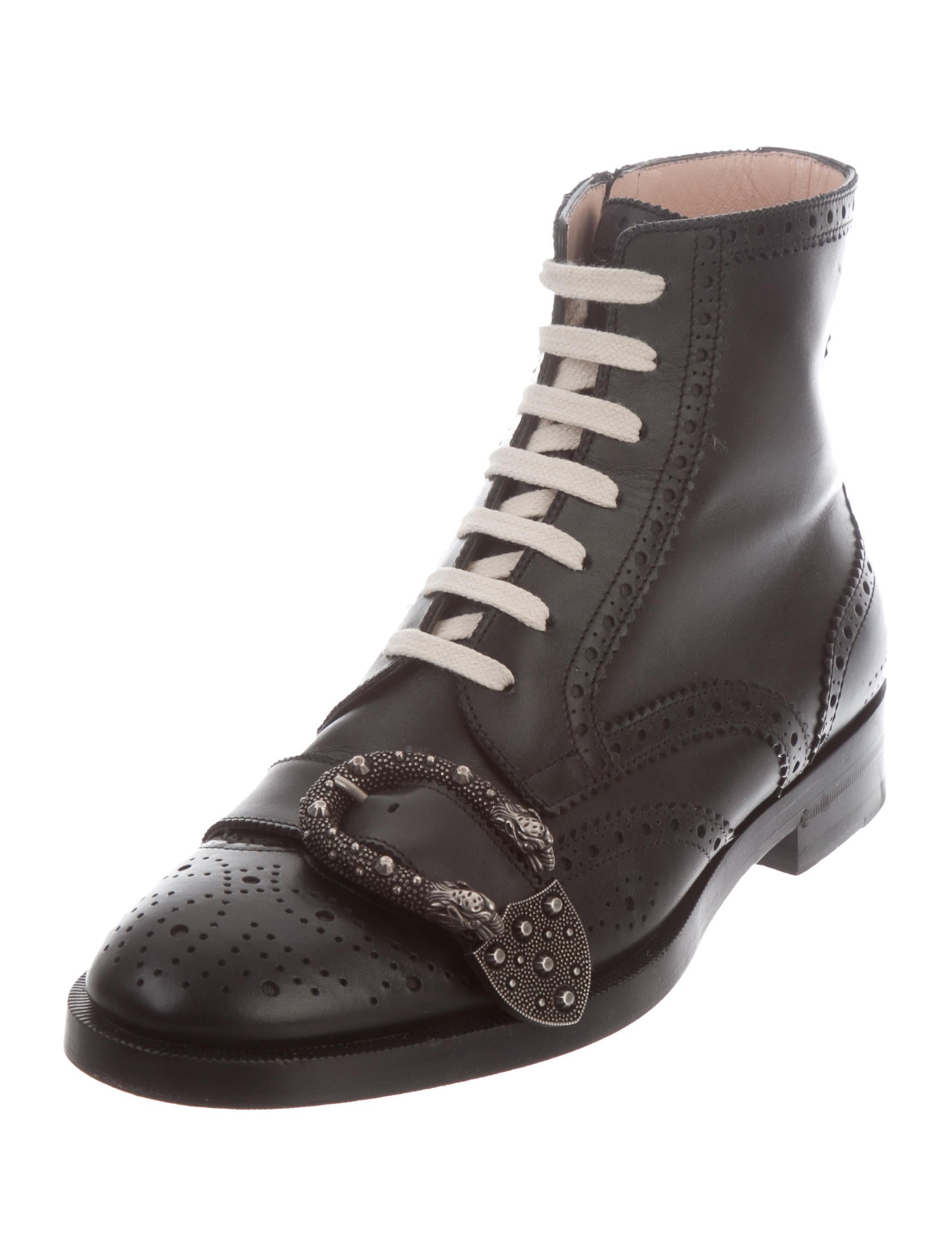 gucci queercore brogue boot