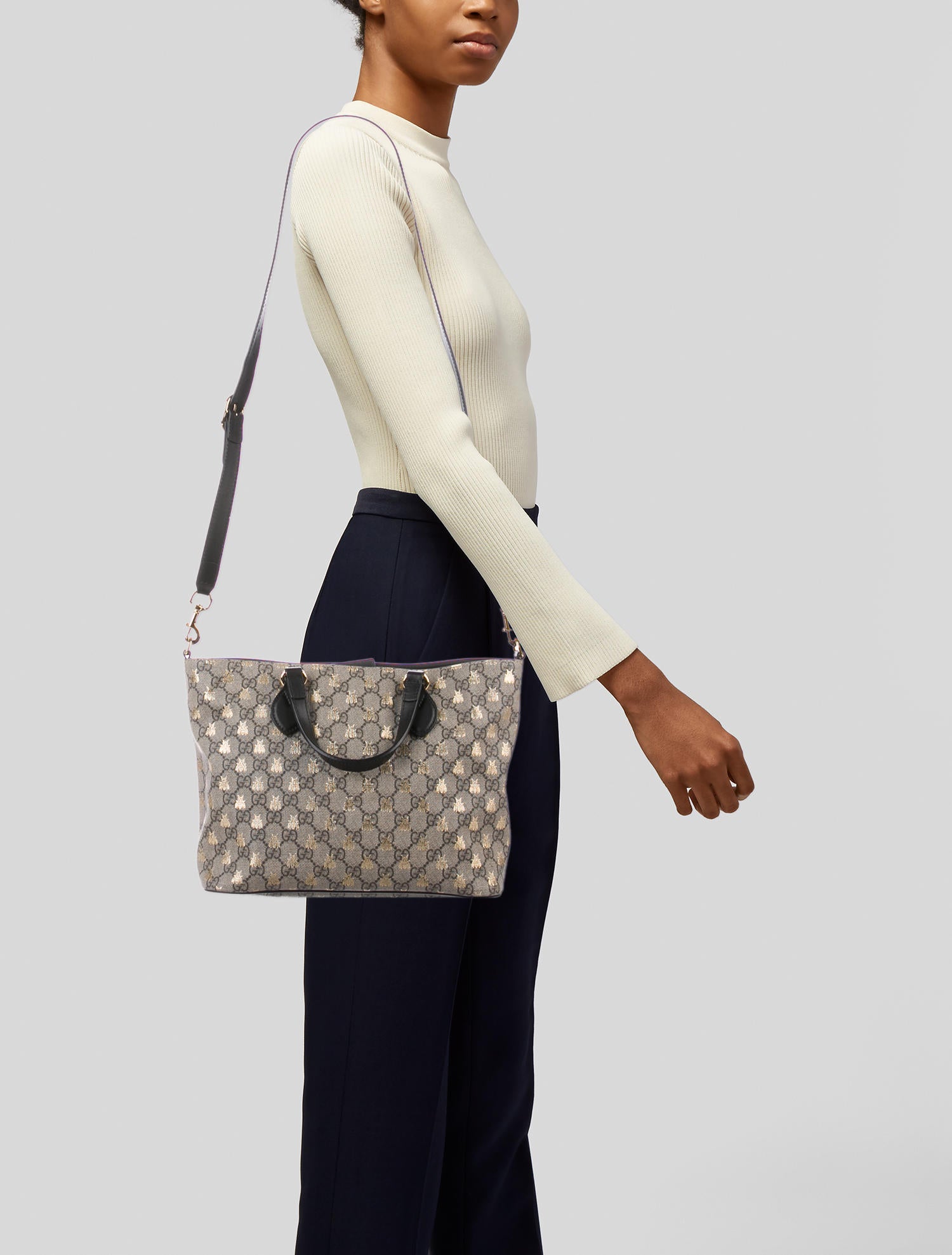 gucci bees tote