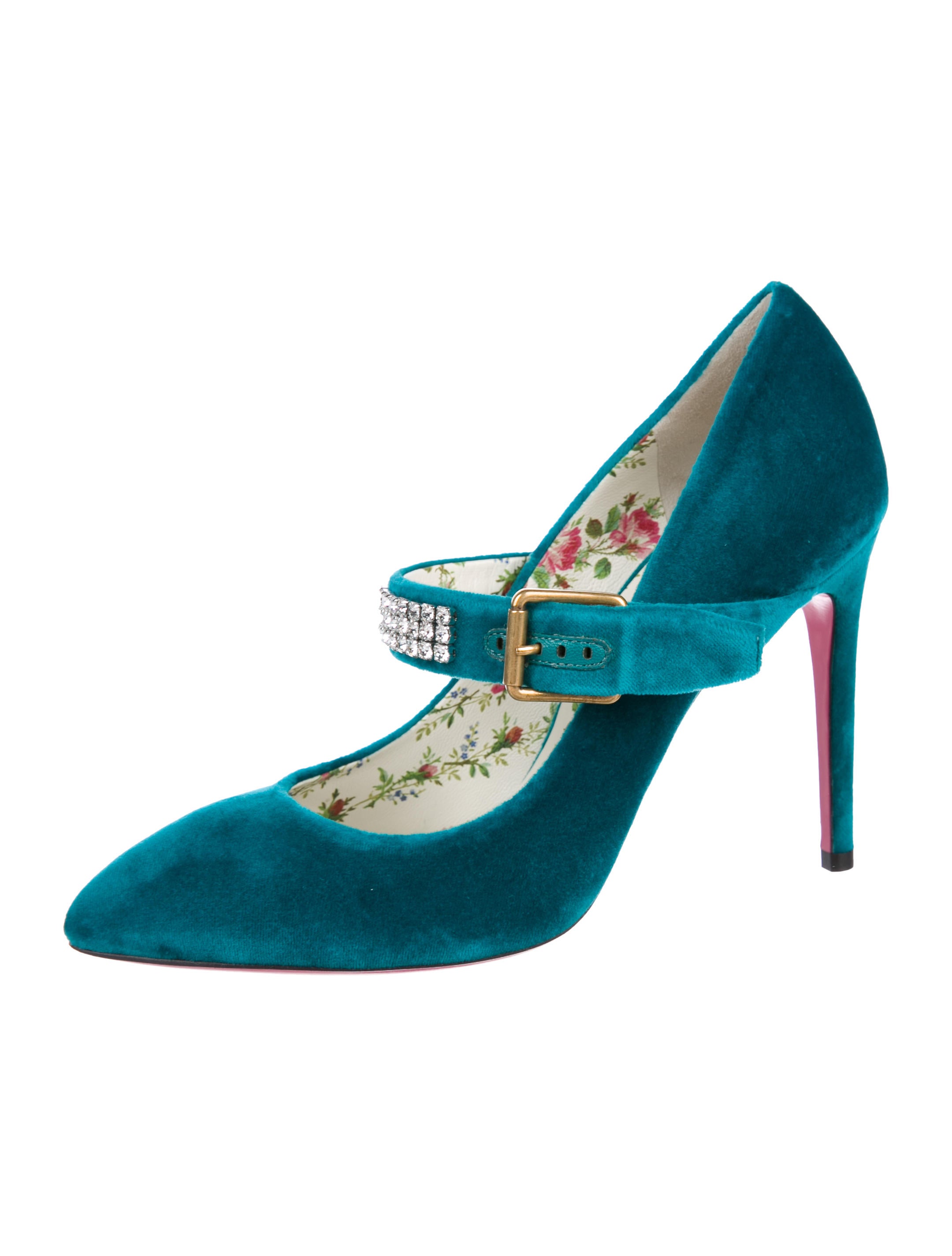 Gucci Sylvie Mary Jane Pumps w/ Tags