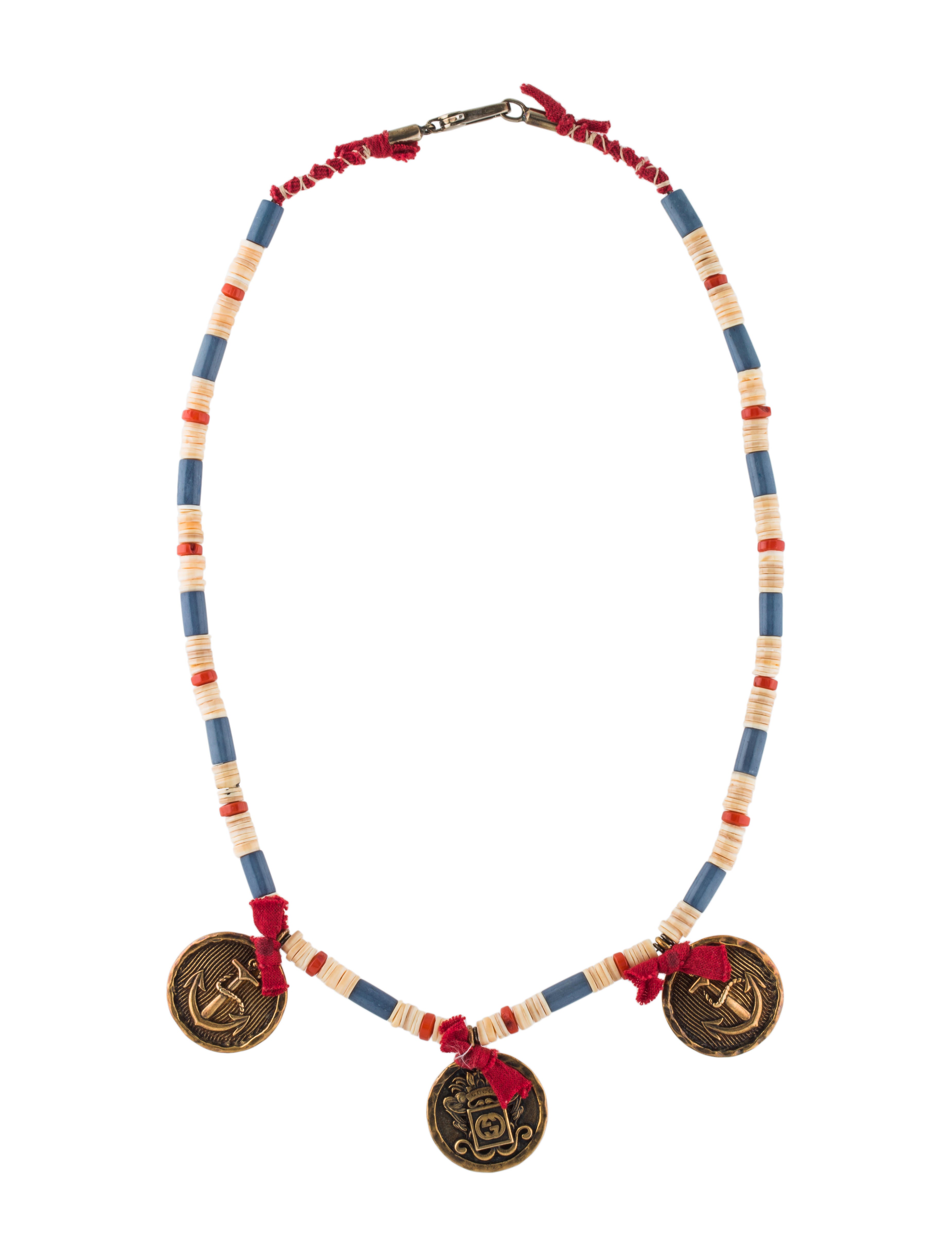 Gucci beaded necklace Clearance