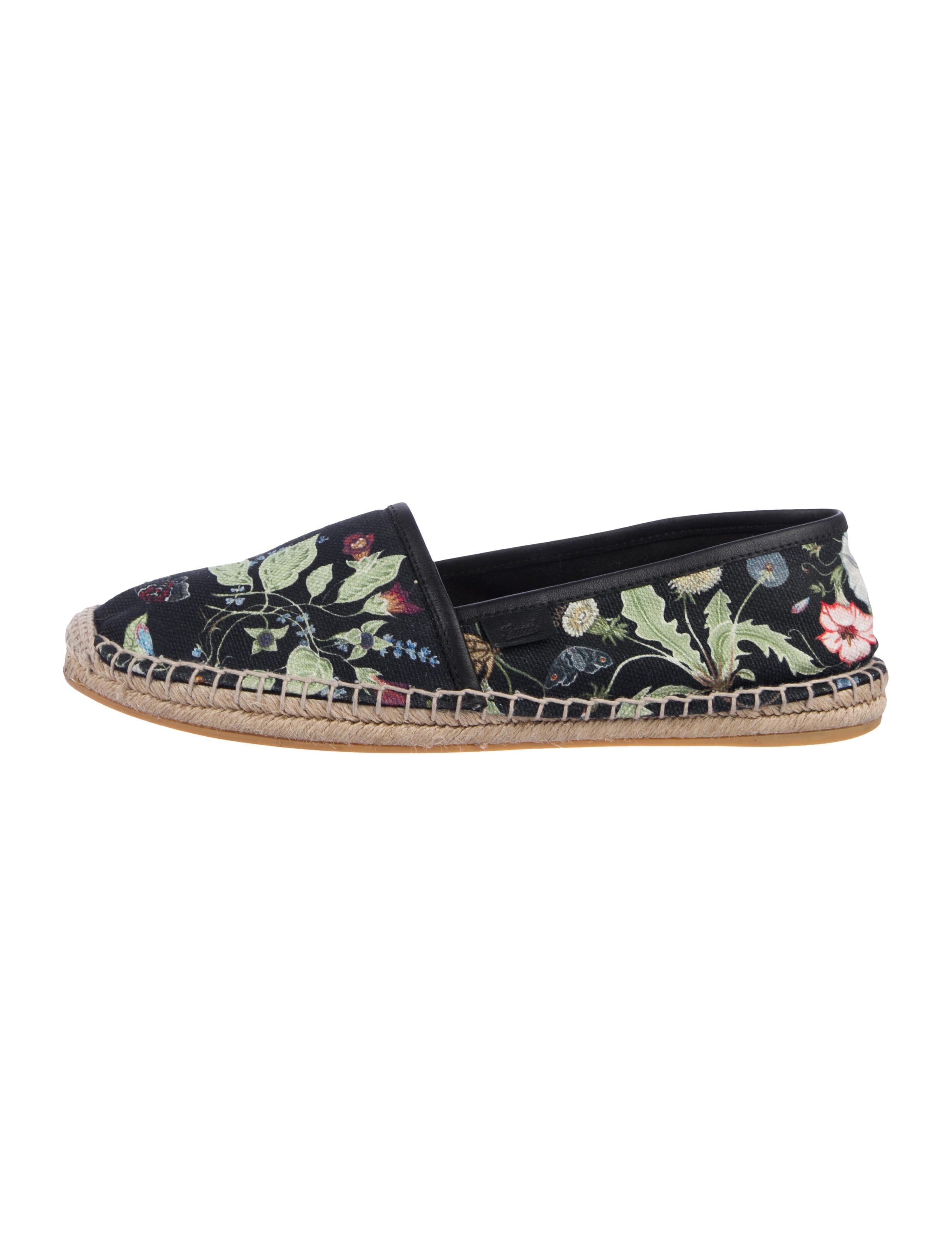 gucci floral espadrilles