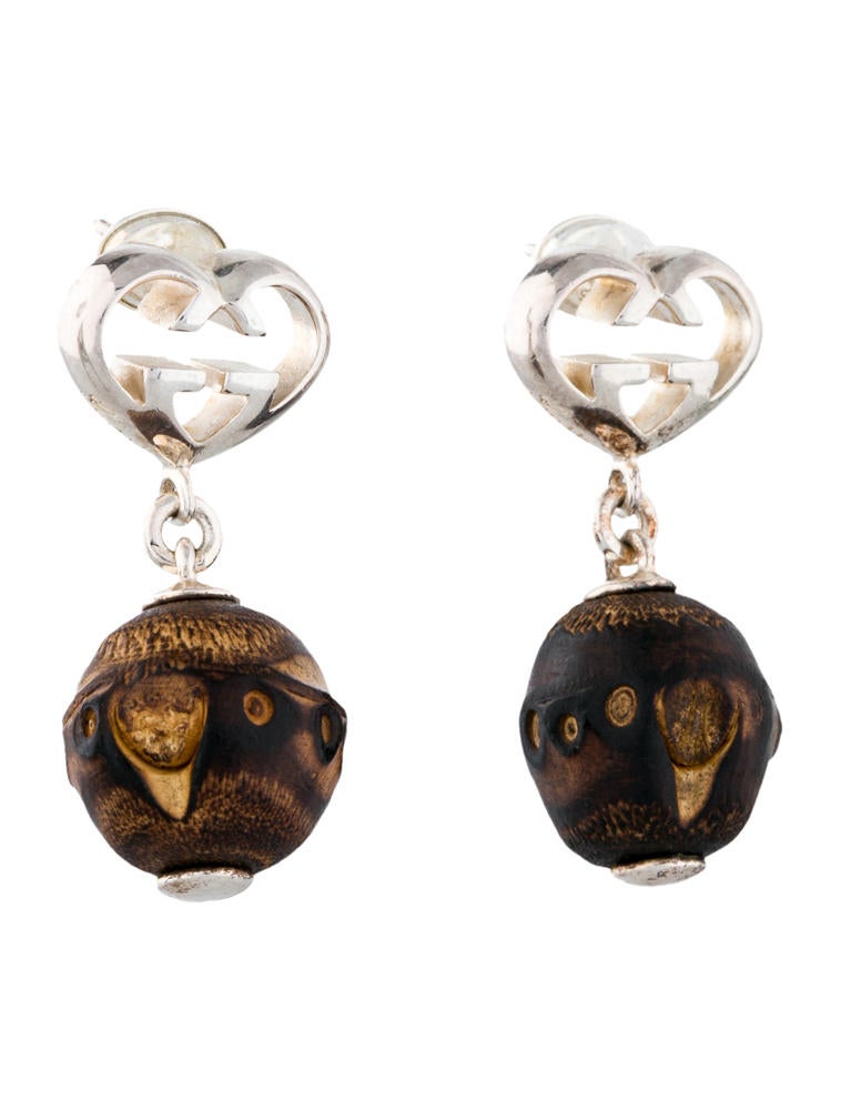 Gucci Bamboo Drop Earrings Earrings GUC34601 The RealReal