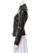 Leather Peplum Jacket w/ Tags image 2
