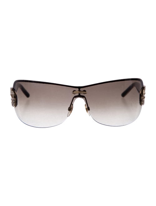 Gucci Shield Gradient Sunglasses - Accessories - GUC398933 | The RealReal