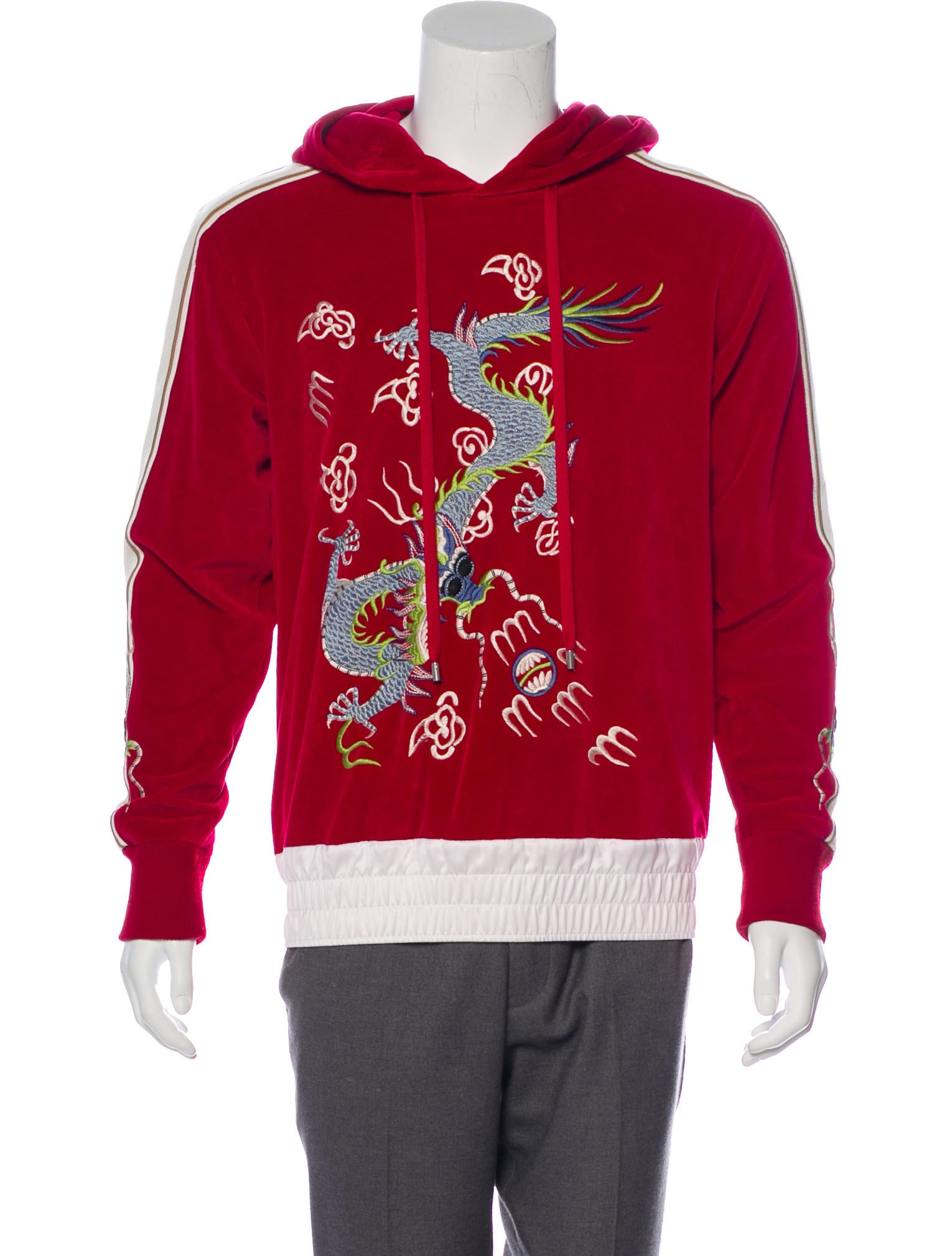 gucci velour sweatshirt