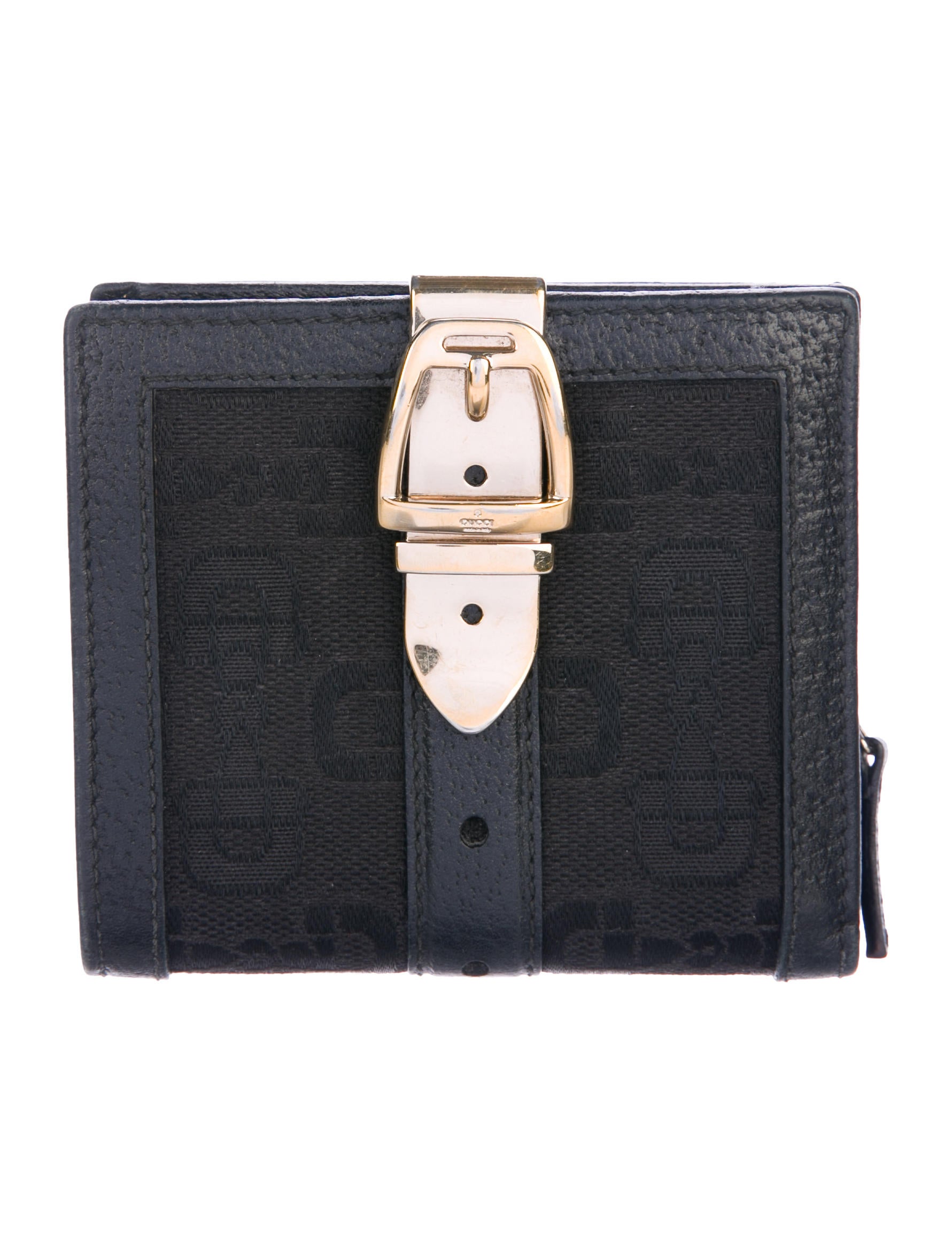 Gucci Horsebit Compact Wallet Accessories GUC405087 The RealReal