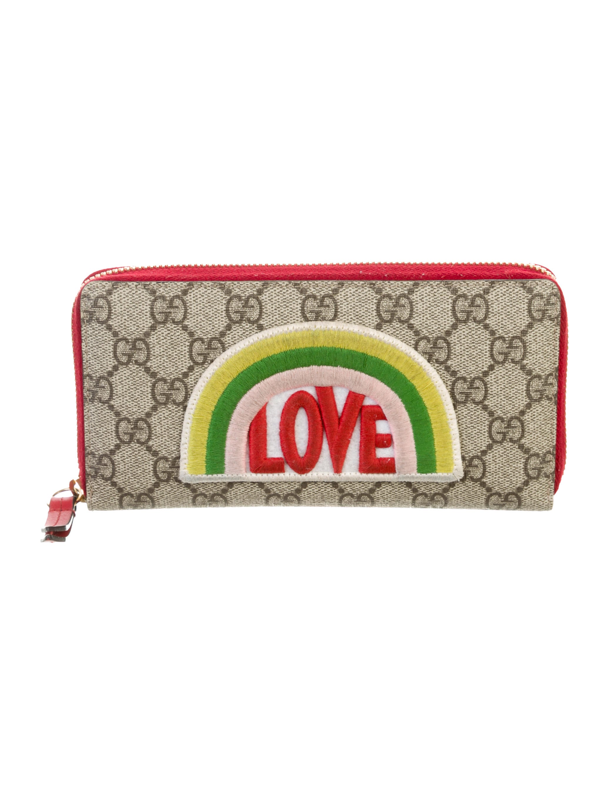 rainbow gucci wallet