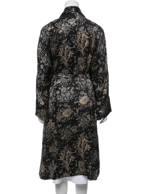 Gucci Floral Print Silk Robe Clothing GUC410318 The RealReal