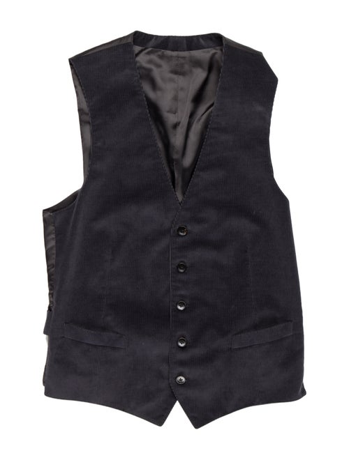 Gucci Corduroy Suit Vest grey