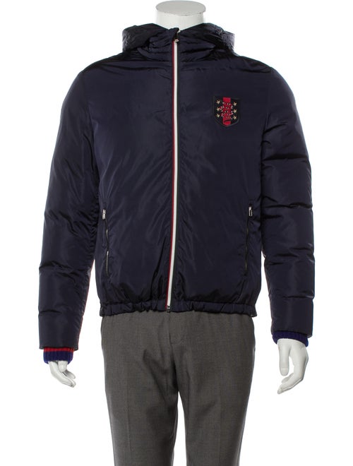 Gucci Web Patch Hooded Jacket