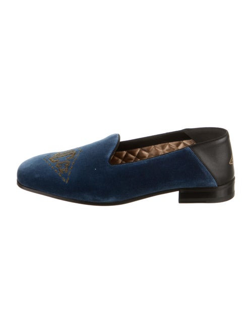 Gucci Marmara Velvet Smoking Shoes