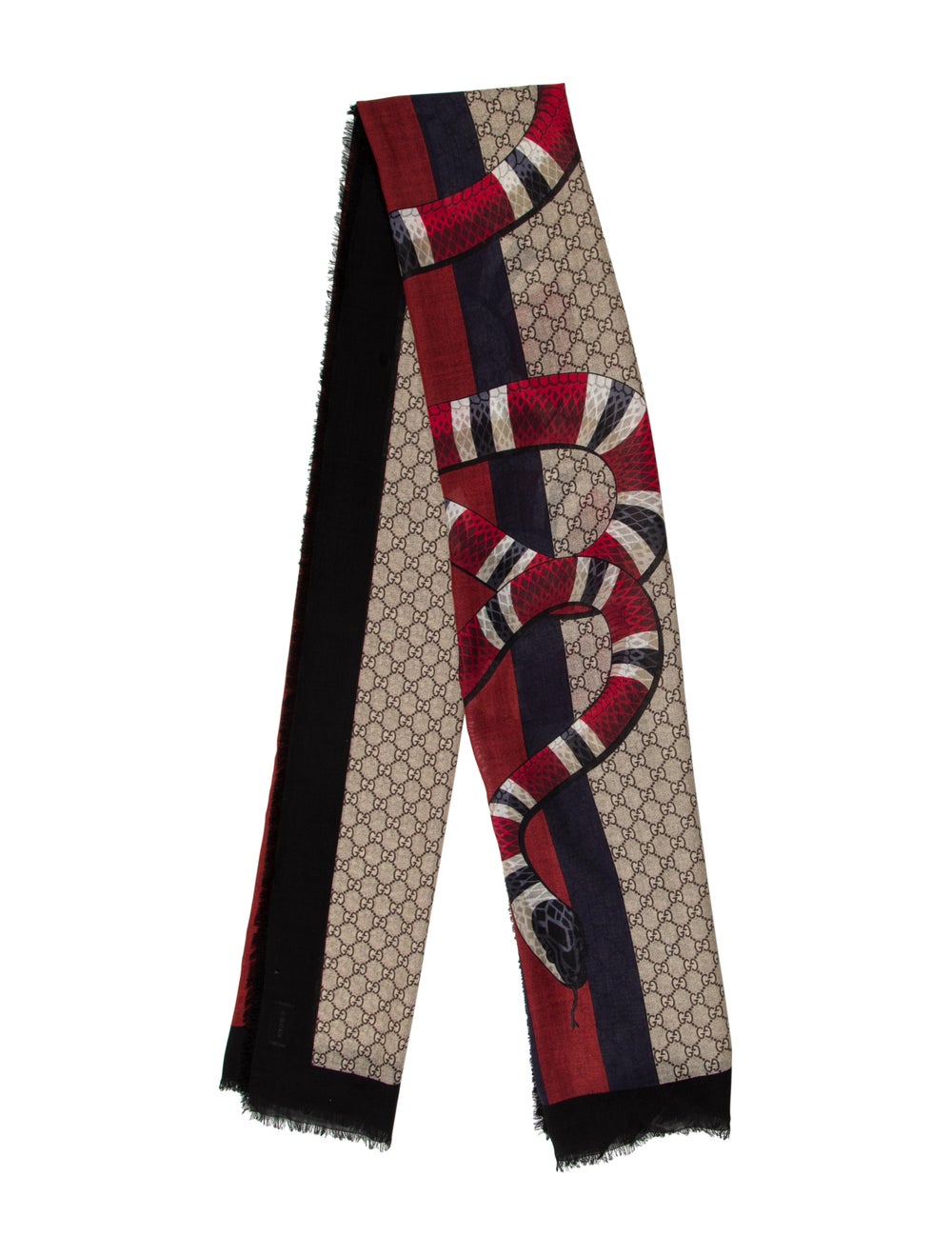 Gucci Guccissima Snake Scarf Accessories GUC434595 The RealReal