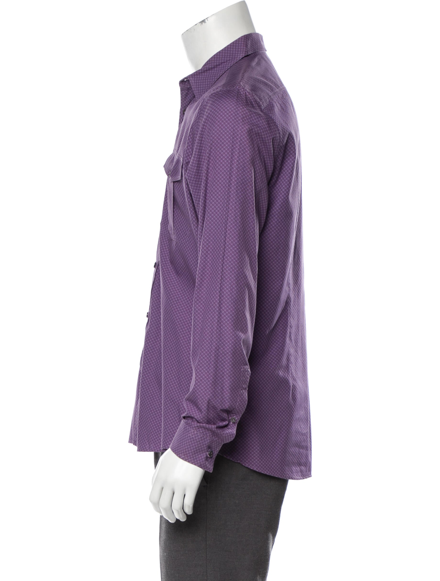 Gucci Printed Button-Up Shirt