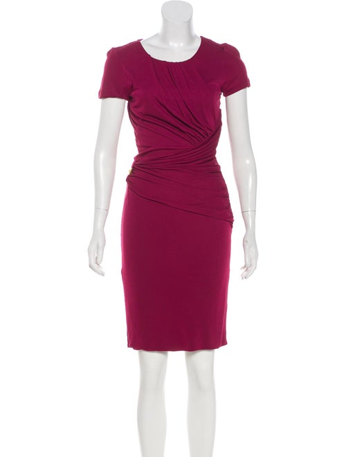 Gucci Ruched Jersey Dress