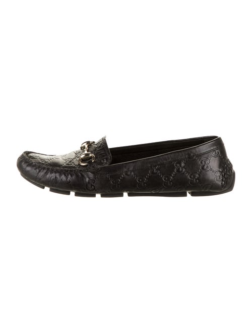 Gucci Signature GG Loafers Black